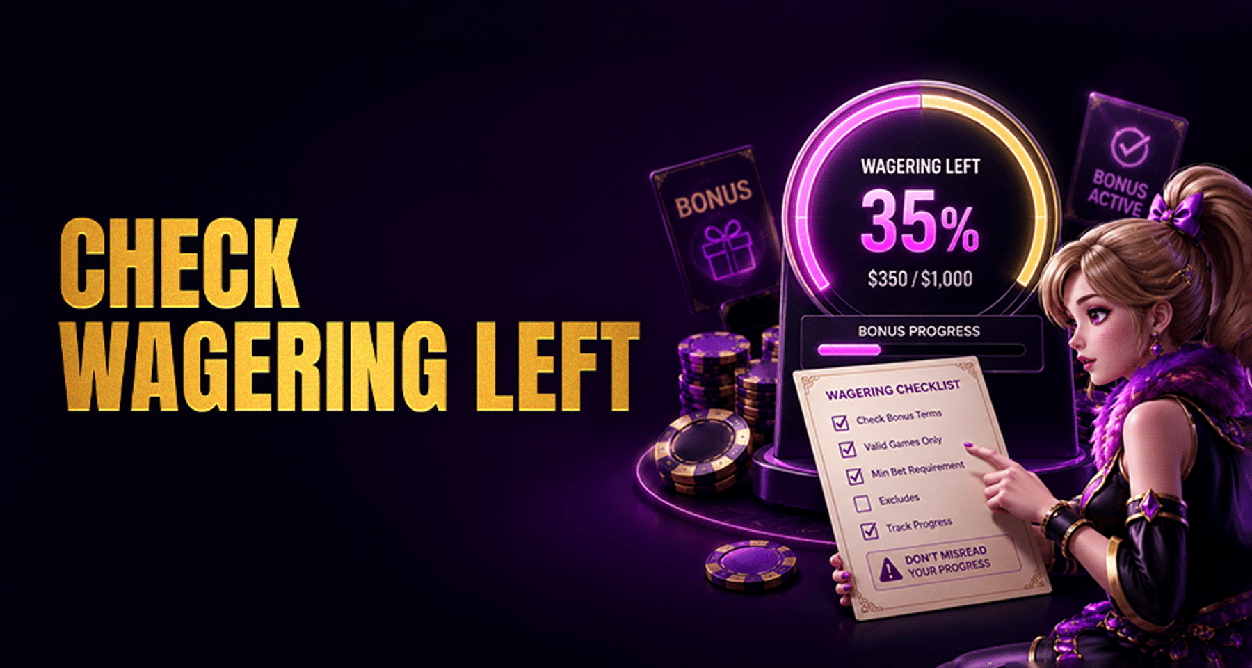 How to Check Your Remaining Wagering Requirement Correctly?