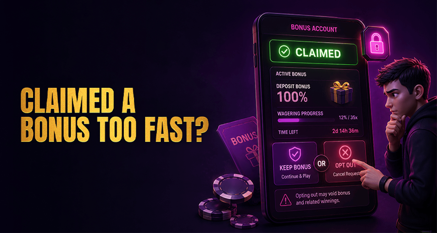 Can You Opt Out of a Casino Bonus After Claiming It?