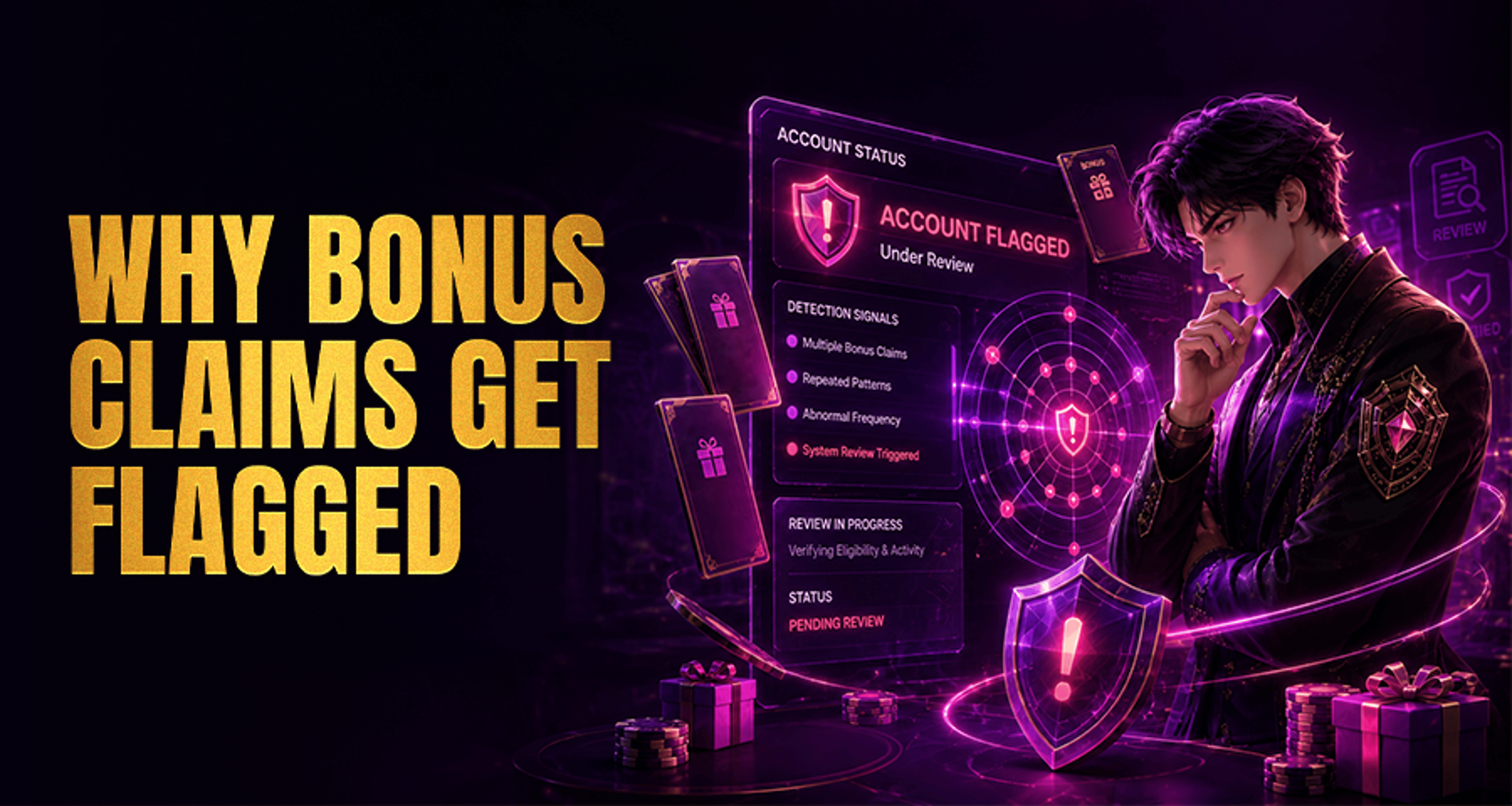 Why Your Account Was Flagged After Several Bonus Claims?