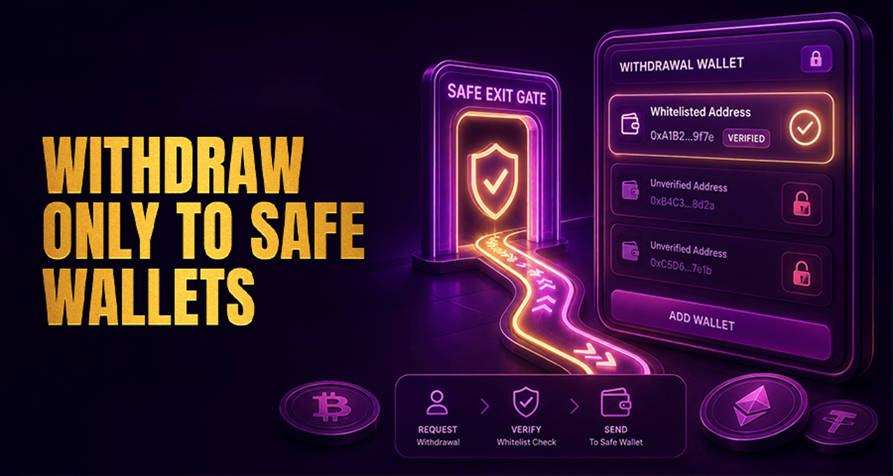 Crypto Withdrawal Address Whitelisting Explained