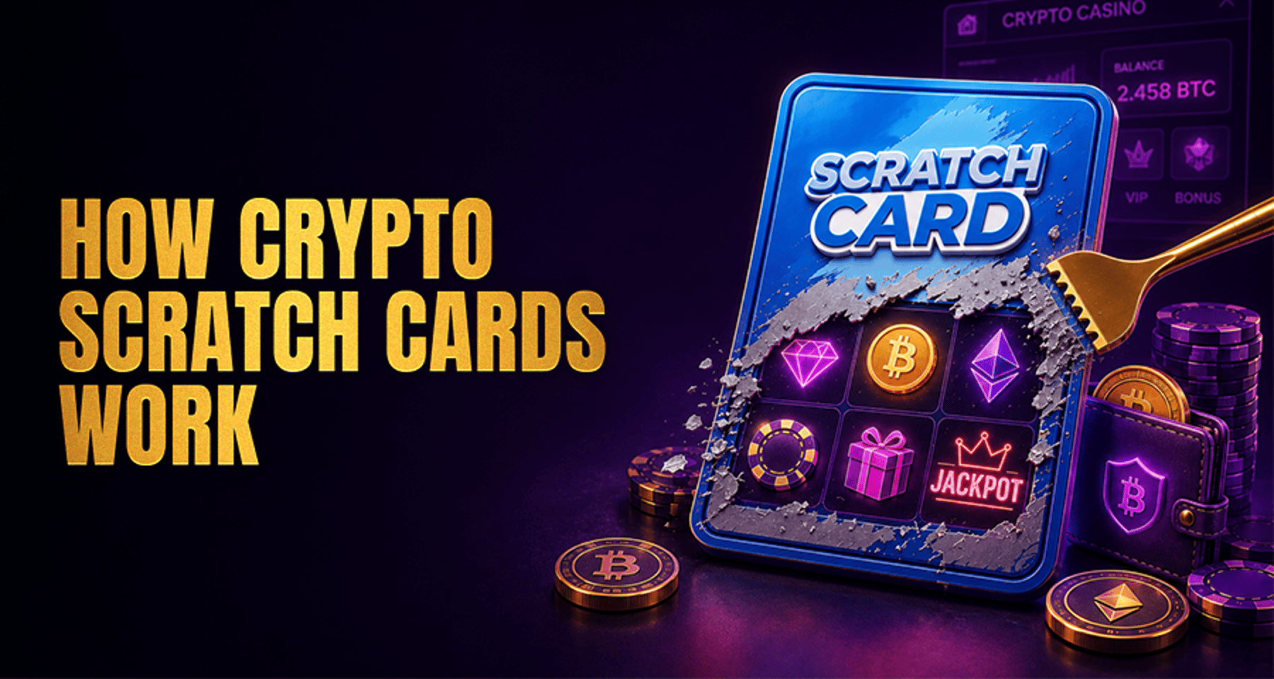 How Crypto Casino Scratch Cards Work?