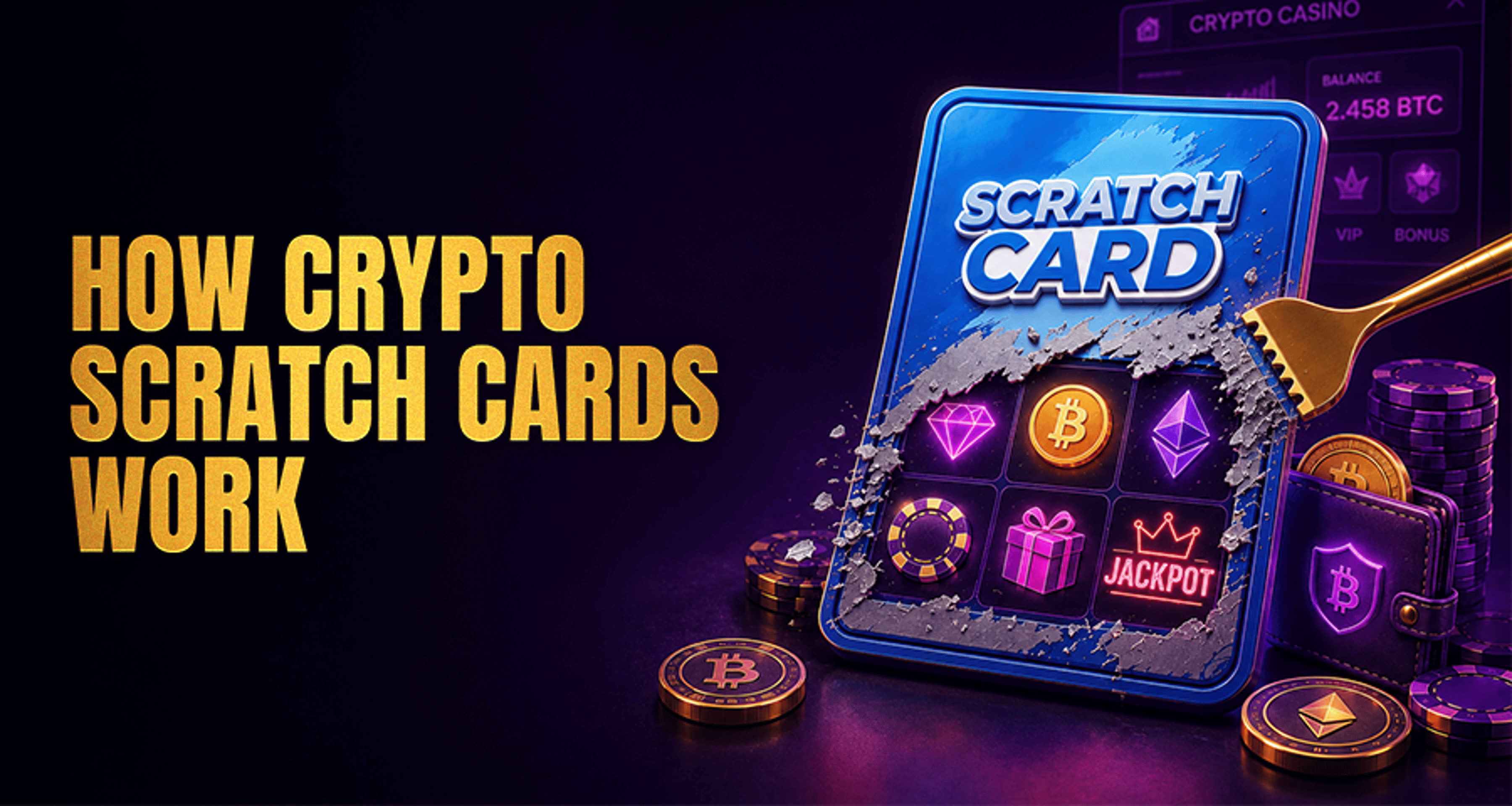 How Crypto Casino Scratch Cards Work?