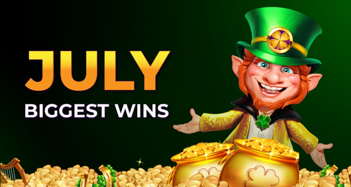July Jackpot Highlights - HunnyPlay Big Wins Worth Celebrating