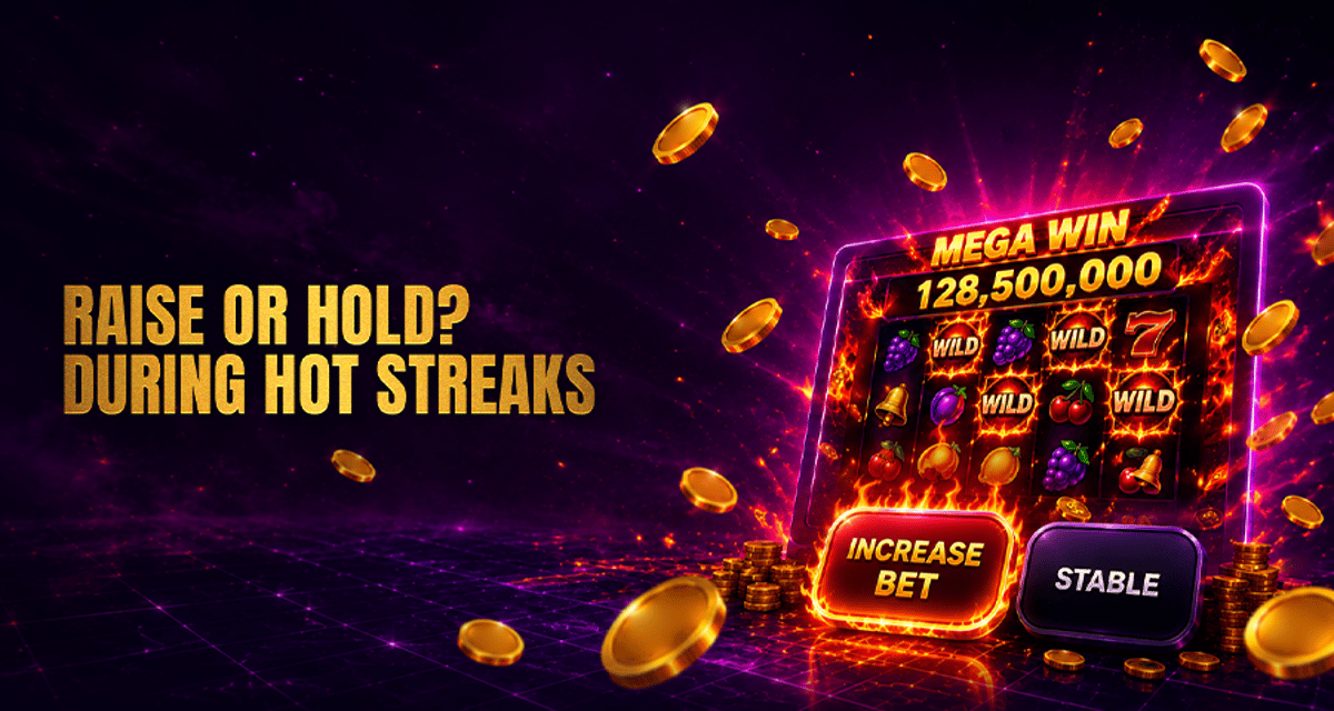 Should You Raise Bets During a Winning Streak?