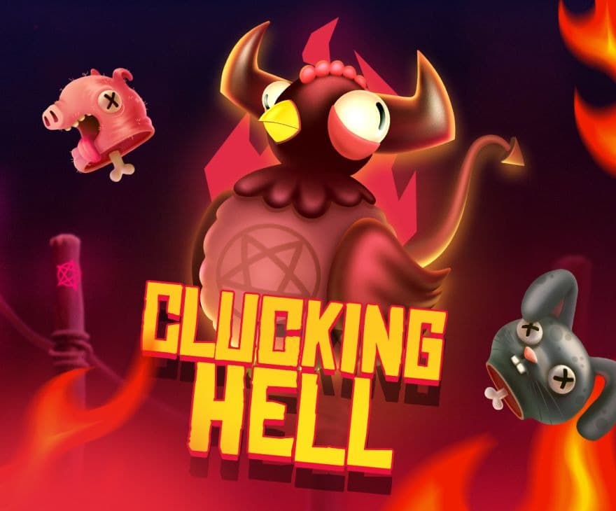 <i>Clucking Hell slot game by BGaming (Source: Internet)</i>