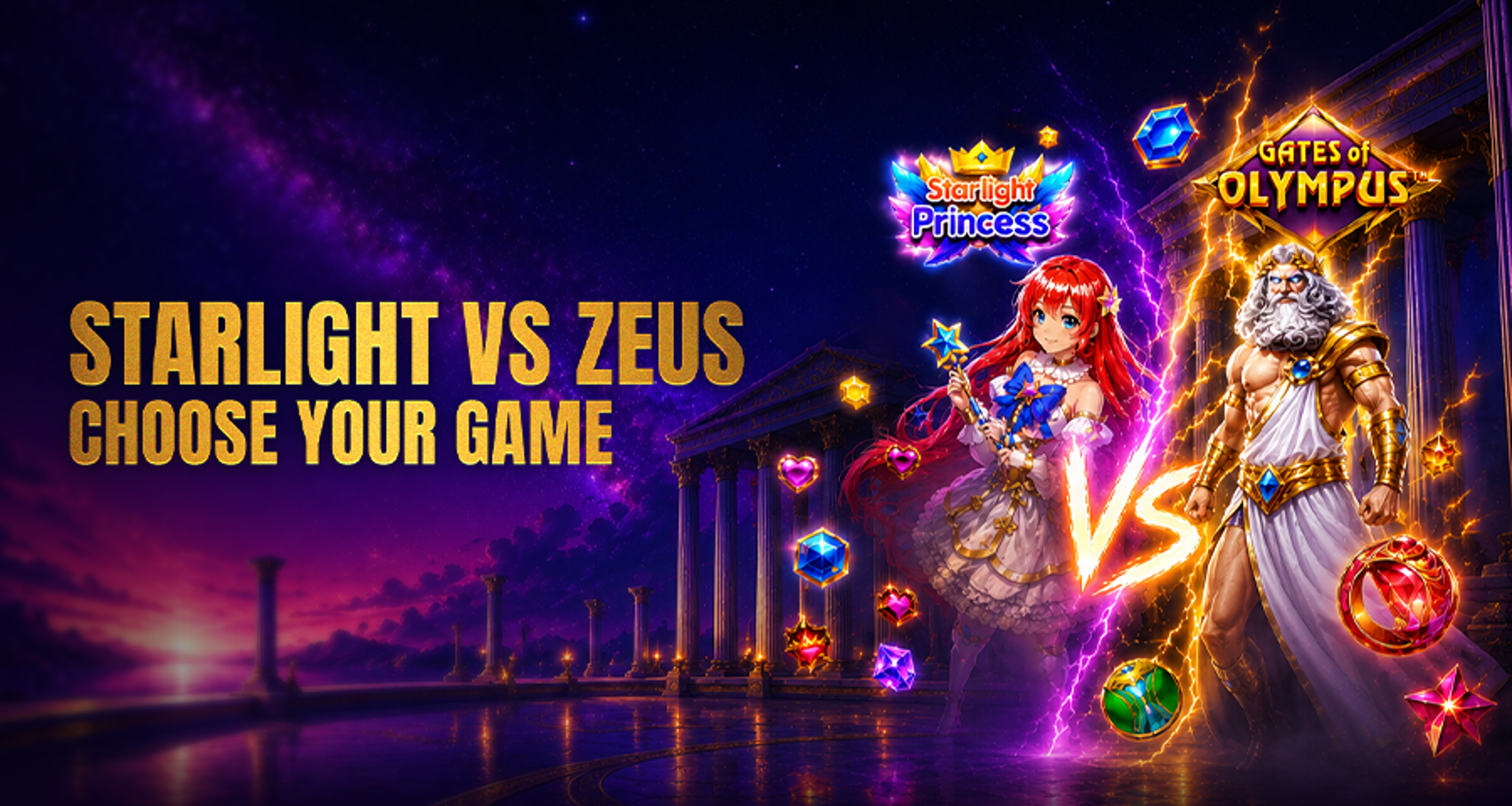 Starlight Princess vs Gates of Olympus Series: Same Formula, Different Results?