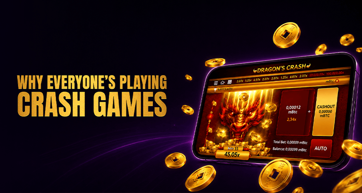 Why Crash-Style Games Are Taking Over Crypto Casinos?