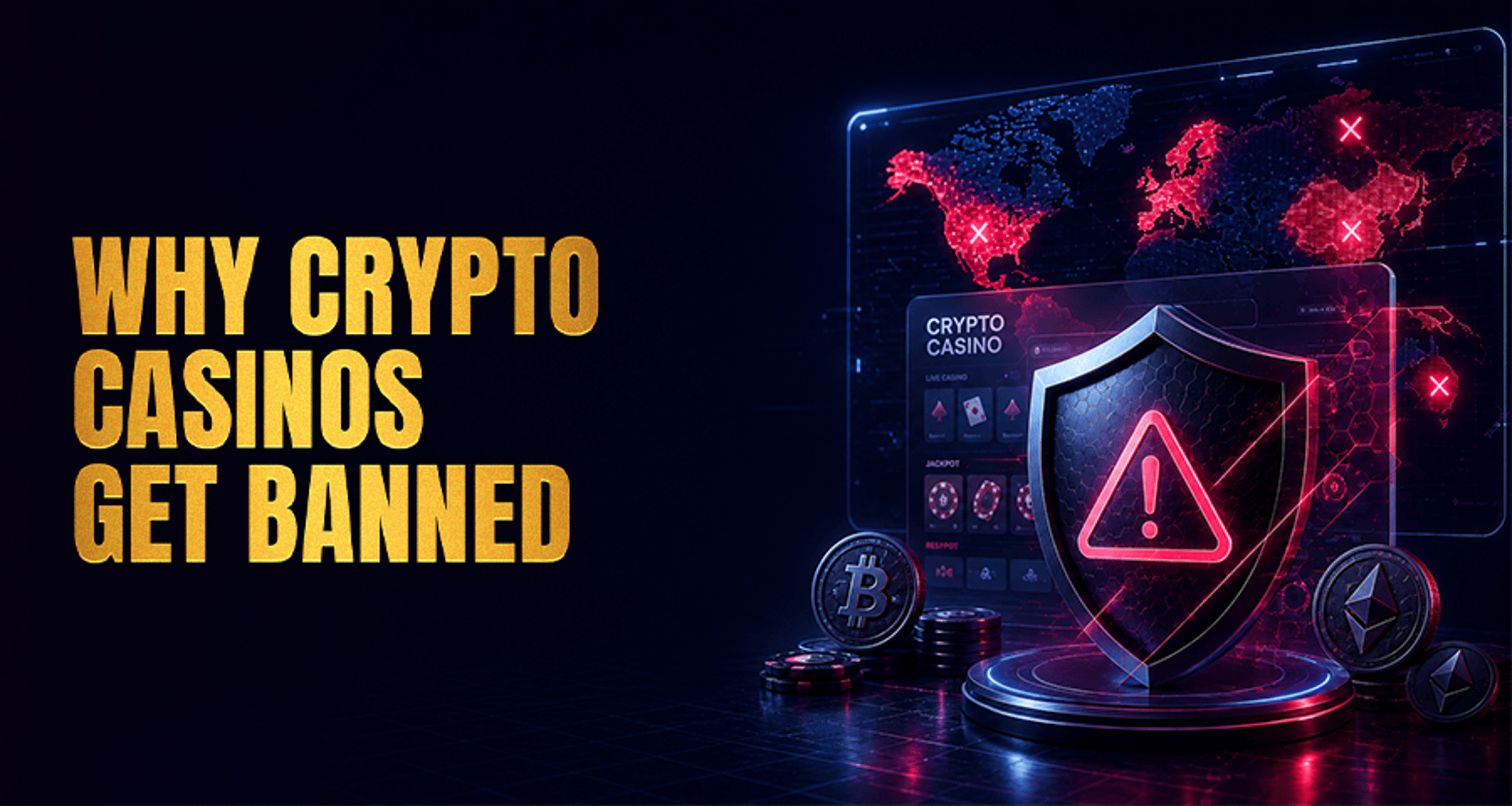 Why Some Countries Ban Crypto Casinos?