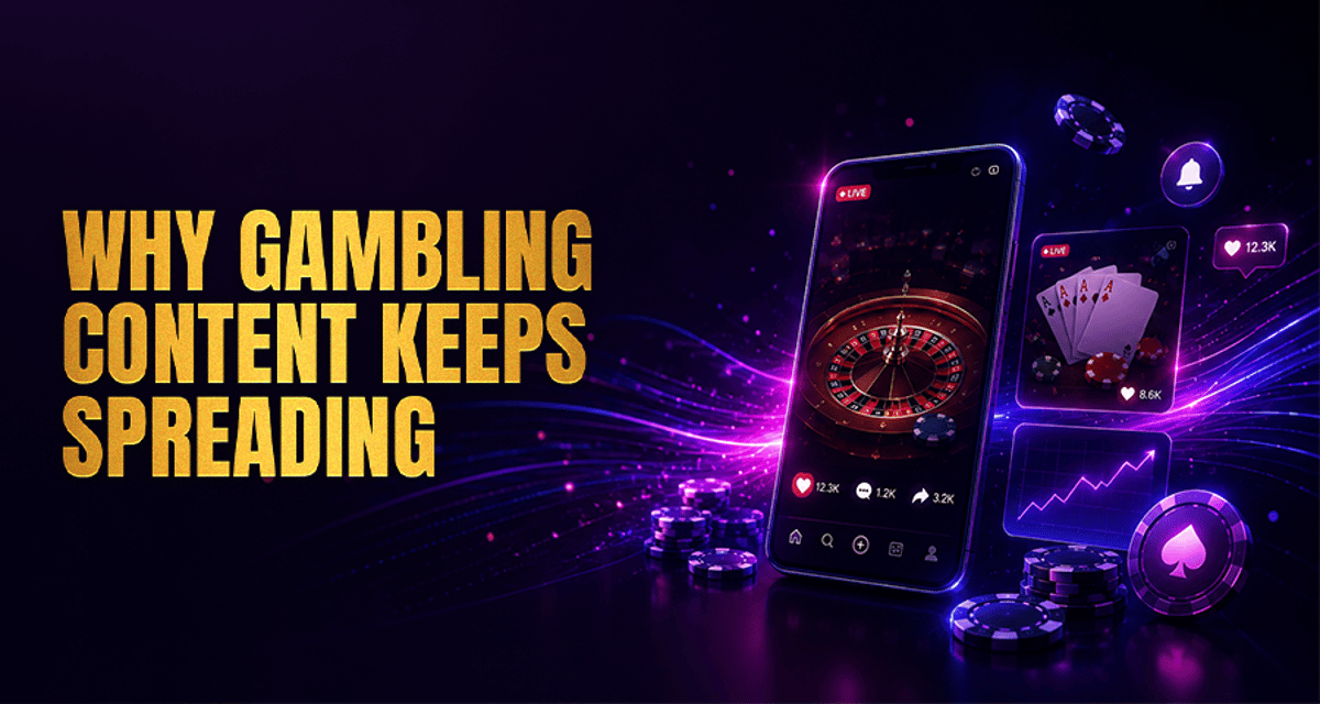 Why Gambling Content Is Growing on Social Media?