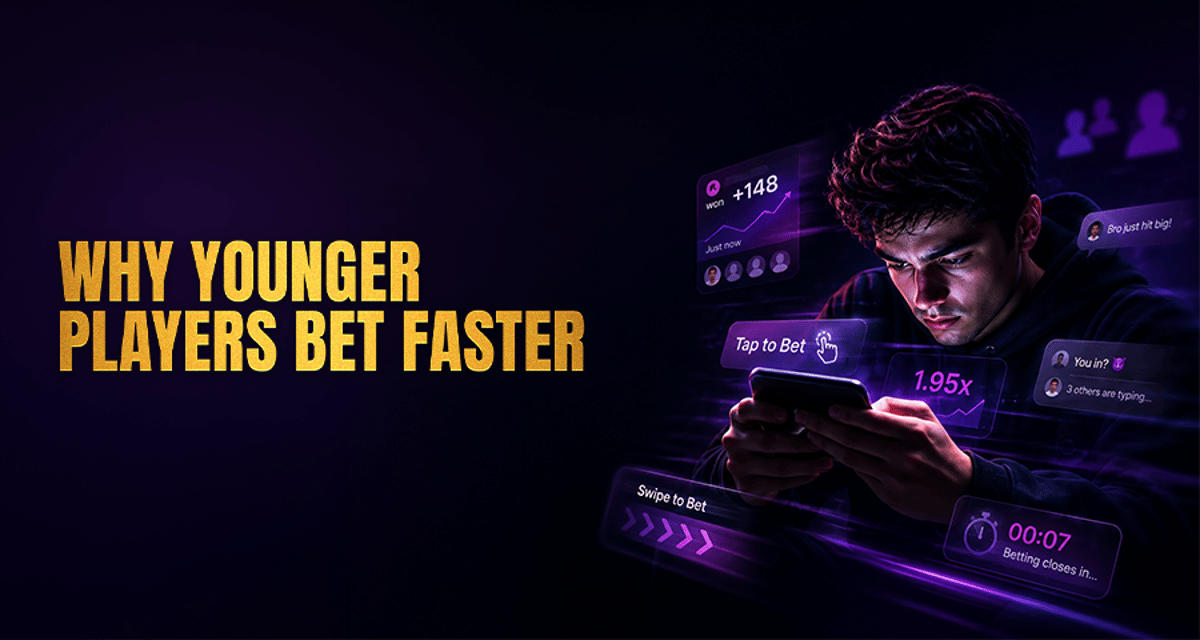 How Younger Players Approach Gambling Differently?