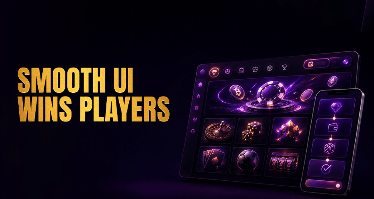 What Makes a Crypto Casino UI Feel “Smooth”?