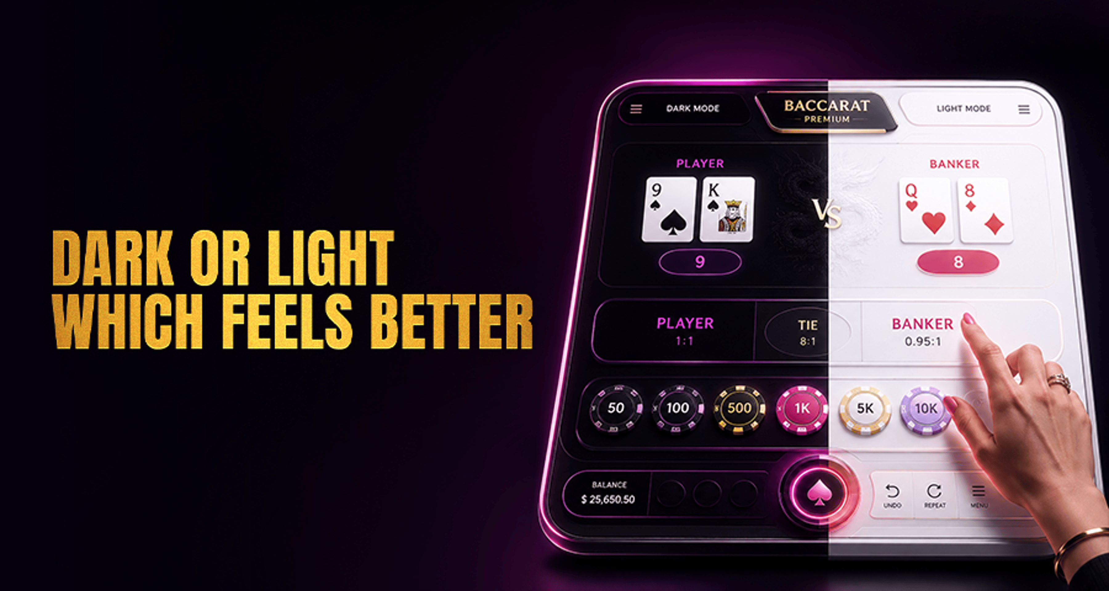 Dark Mode vs Light Mode: What Casino Players Prefer
