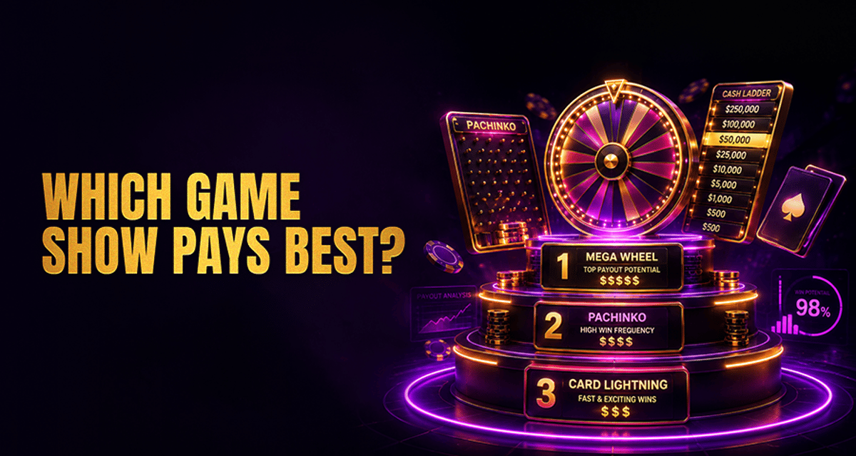 Top Game Show Casino Games Ranked by Payout Potential