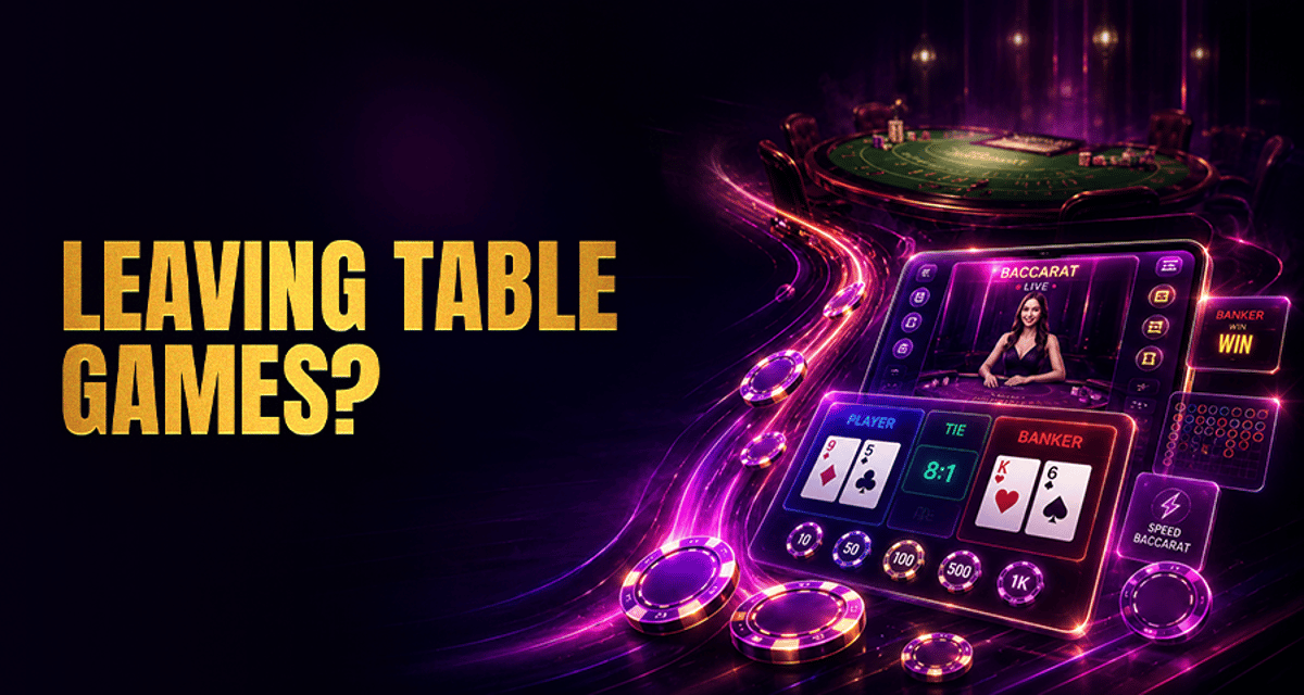 Are Players Moving Away from Table Games?