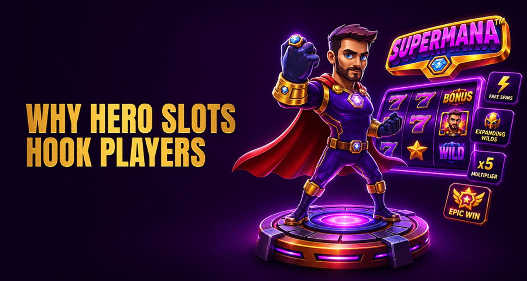 Why Superhero-Themed Slots Like Supermania Attract More Players?