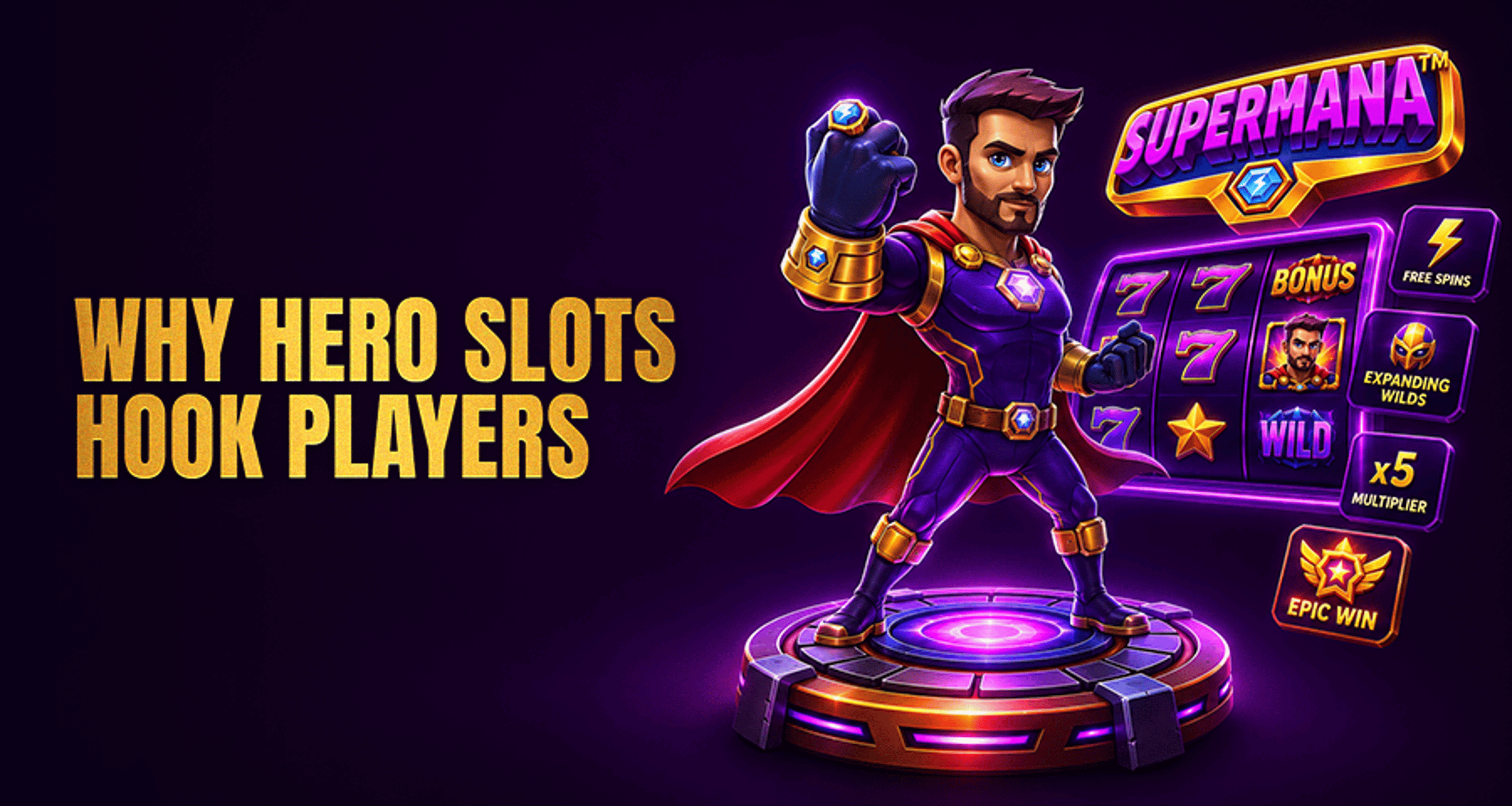 Why Superhero-Themed Slots Like Supermania Attract More Players?