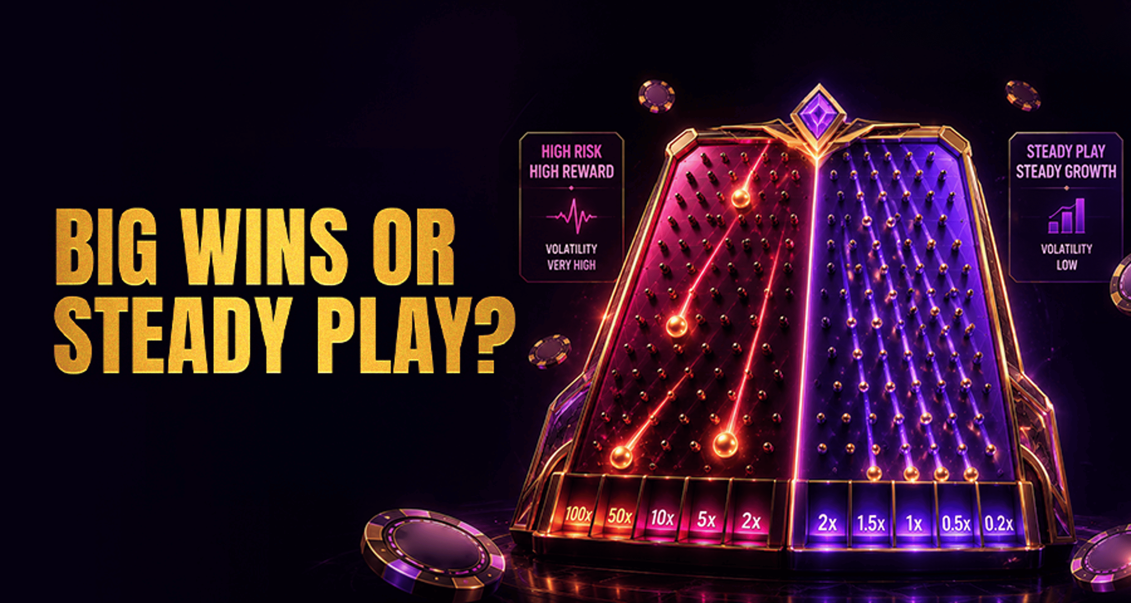 Big Wins vs Consistency: Choosing Your Plinko Style