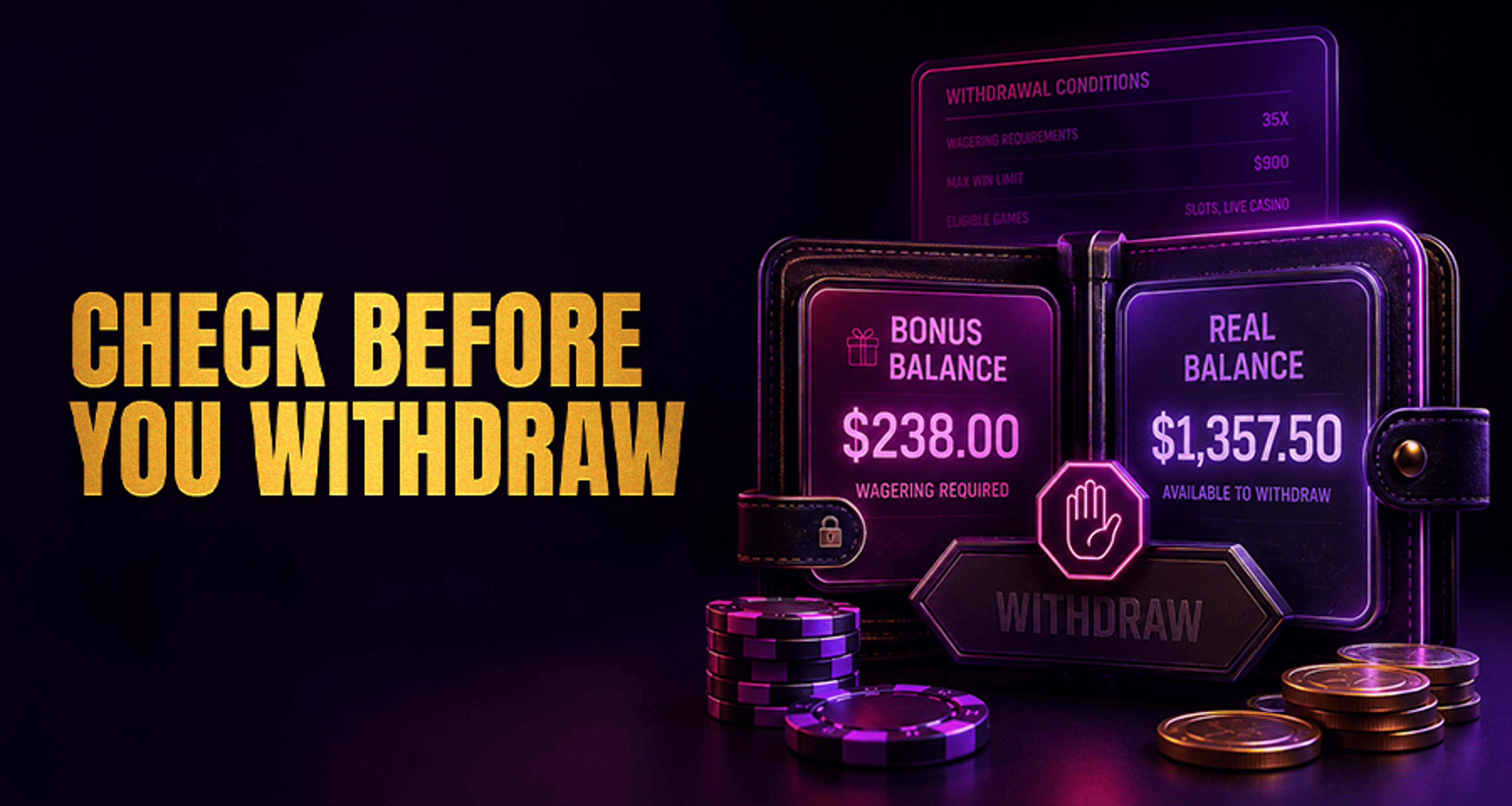 Bonus Balance vs Real Balance: What Players Must Check Before Withdrawing