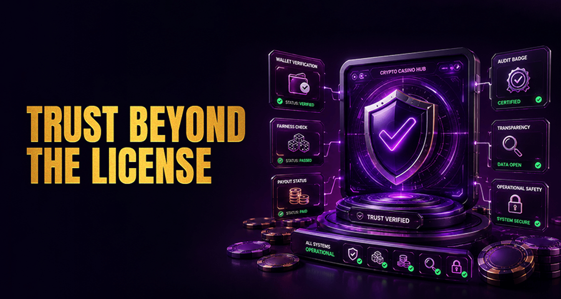What Makes a Crypto Casino Trustworthy Beyond a License?