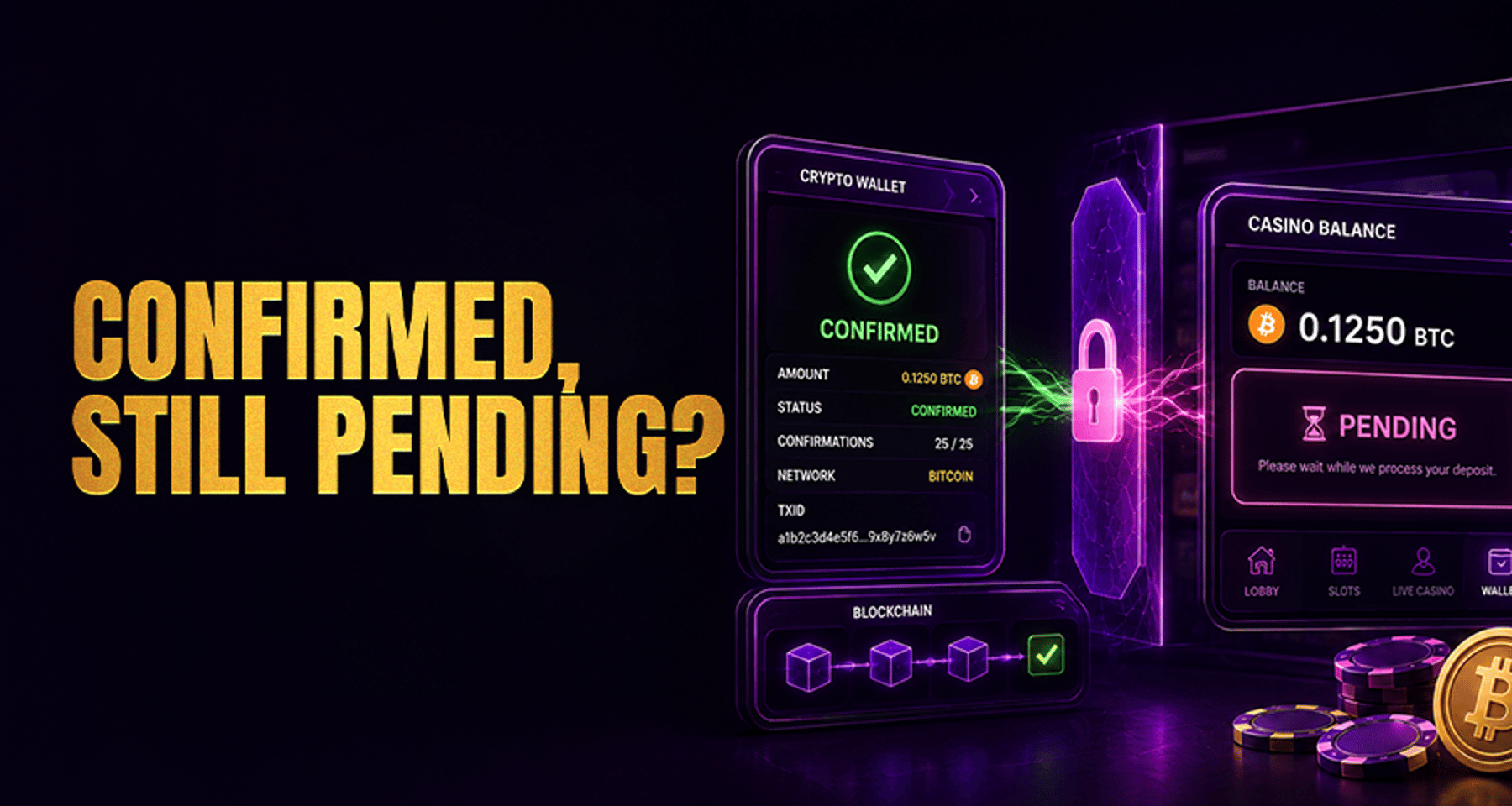 Why Is My Casino Deposit Still Pending After Network Confirmation?