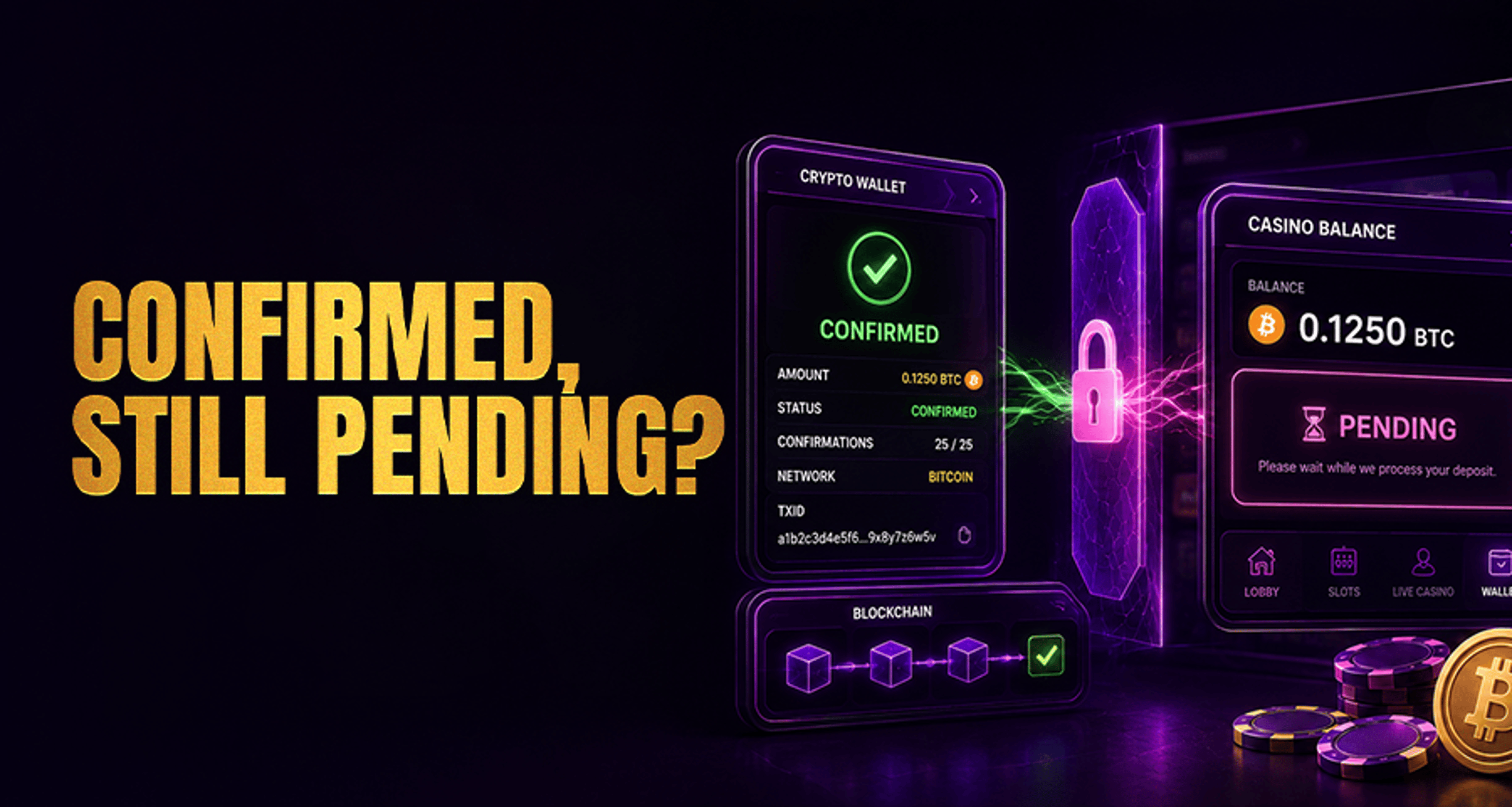 Why Is My Casino Deposit Still Pending After Network Confirmation?