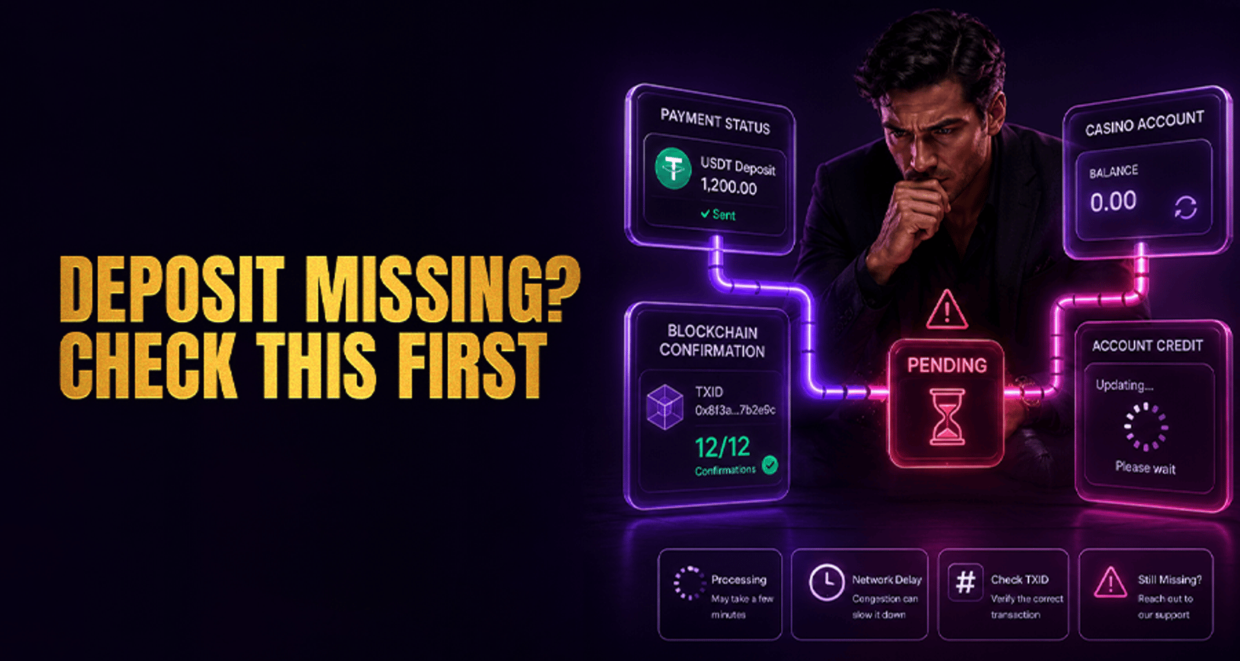 Casino Deposit Not Showing: A Step-by-Step Troubleshooting Checklist
