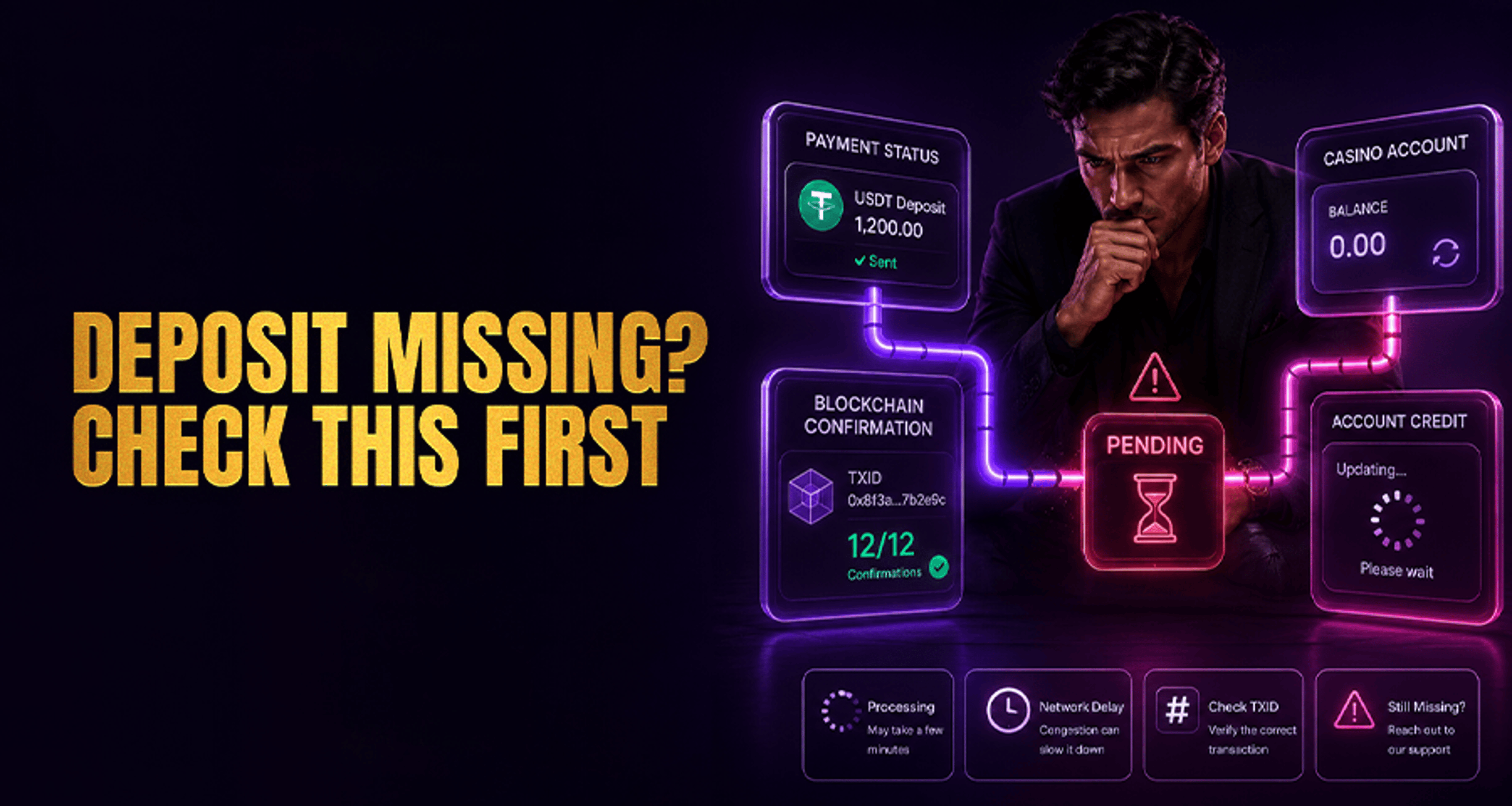Casino Deposit Not Showing: A Step-by-Step Troubleshooting Checklist