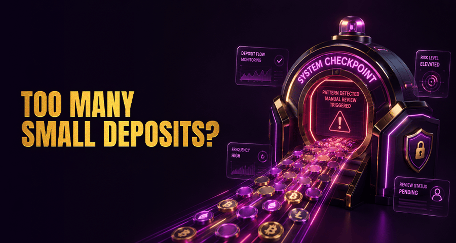 Why Multiple Small Deposits Can Trigger a Manual Review?