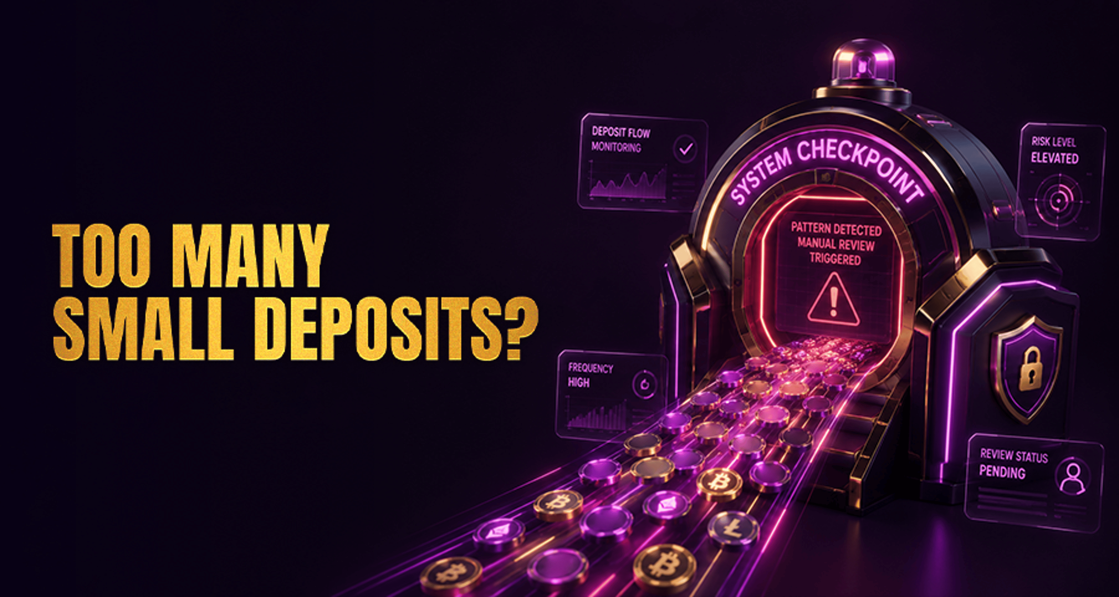 Why Multiple Small Deposits Can Trigger a Manual Review?