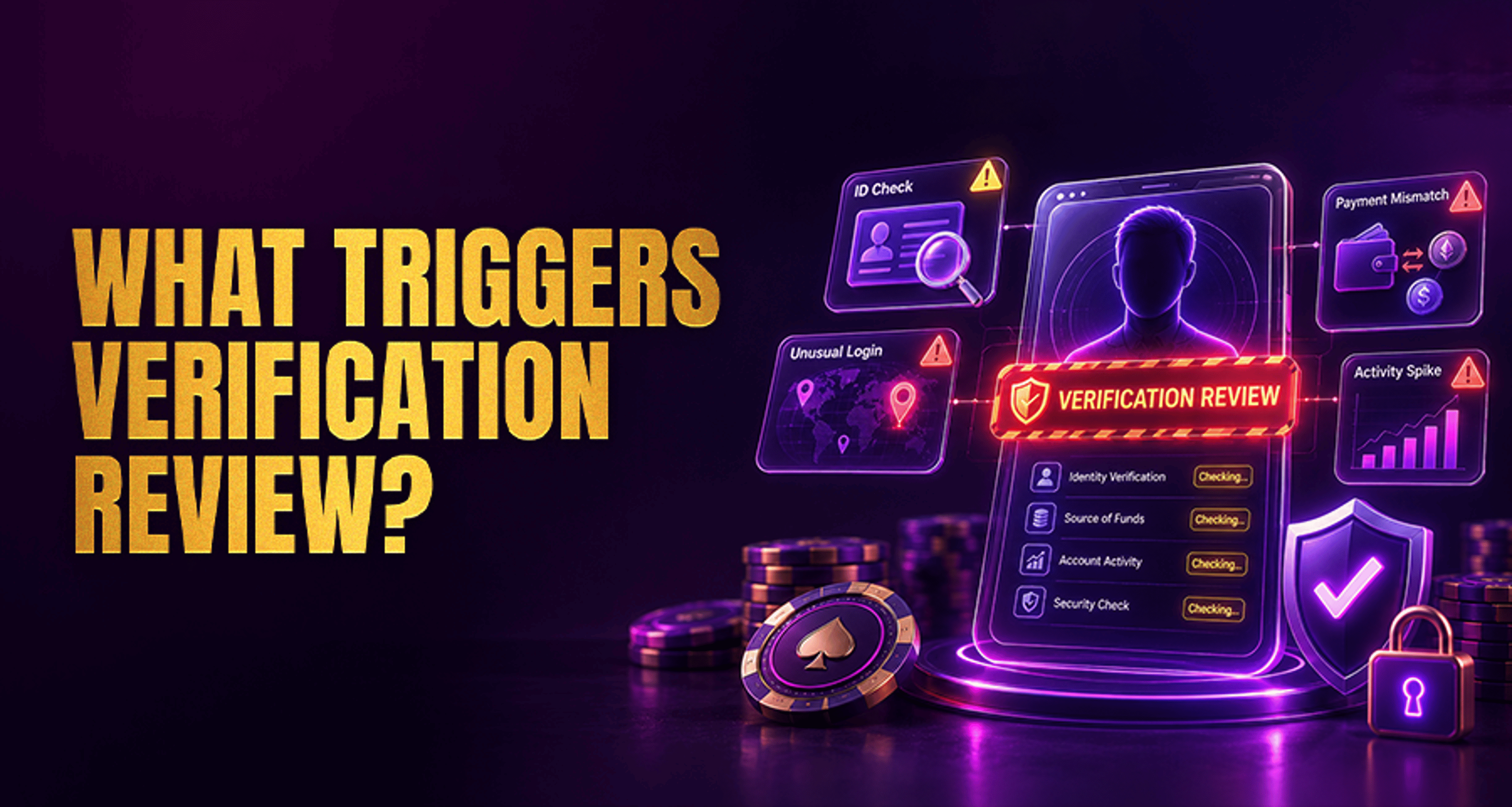 Casino Account Verification Review: What Triggers It?