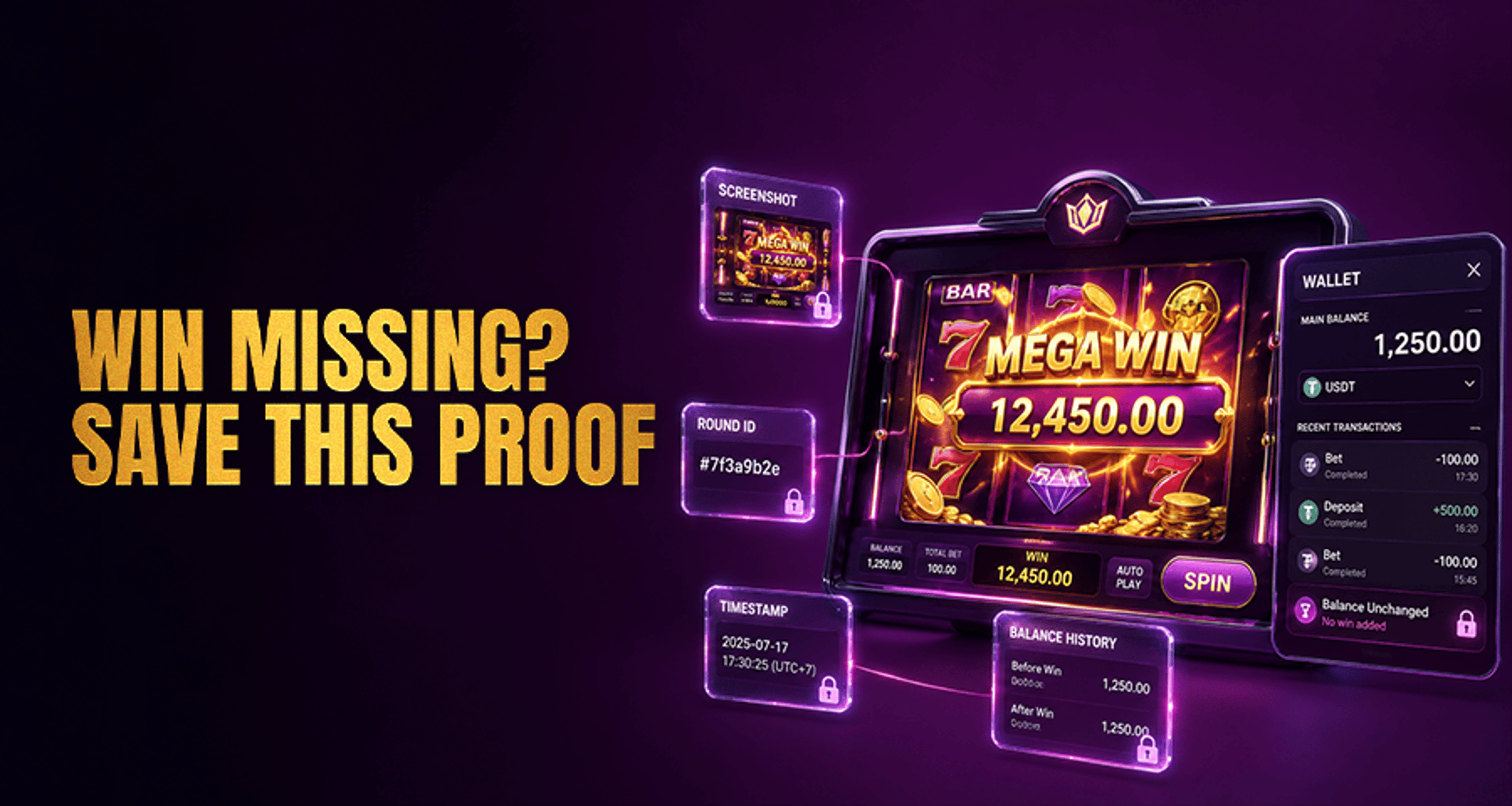 Slot Win Not Added to Balance: What Evidence Should You Save?