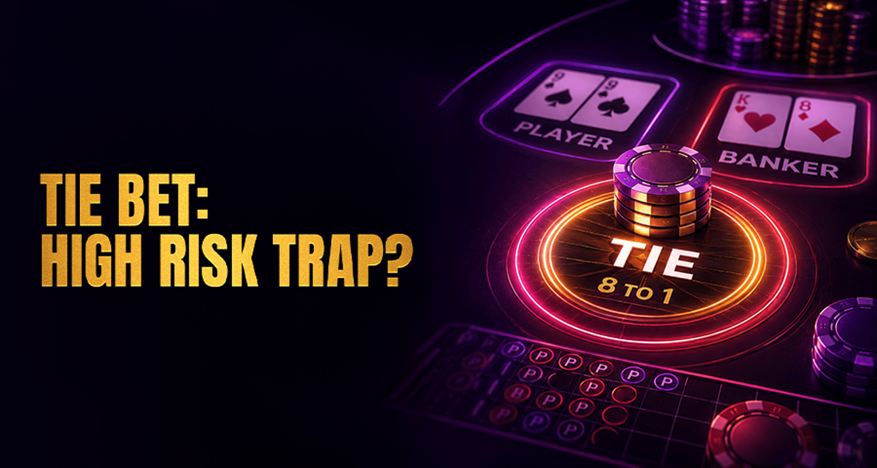 Baccarat Tie Bet Explained: Payout, Odds, and Risk