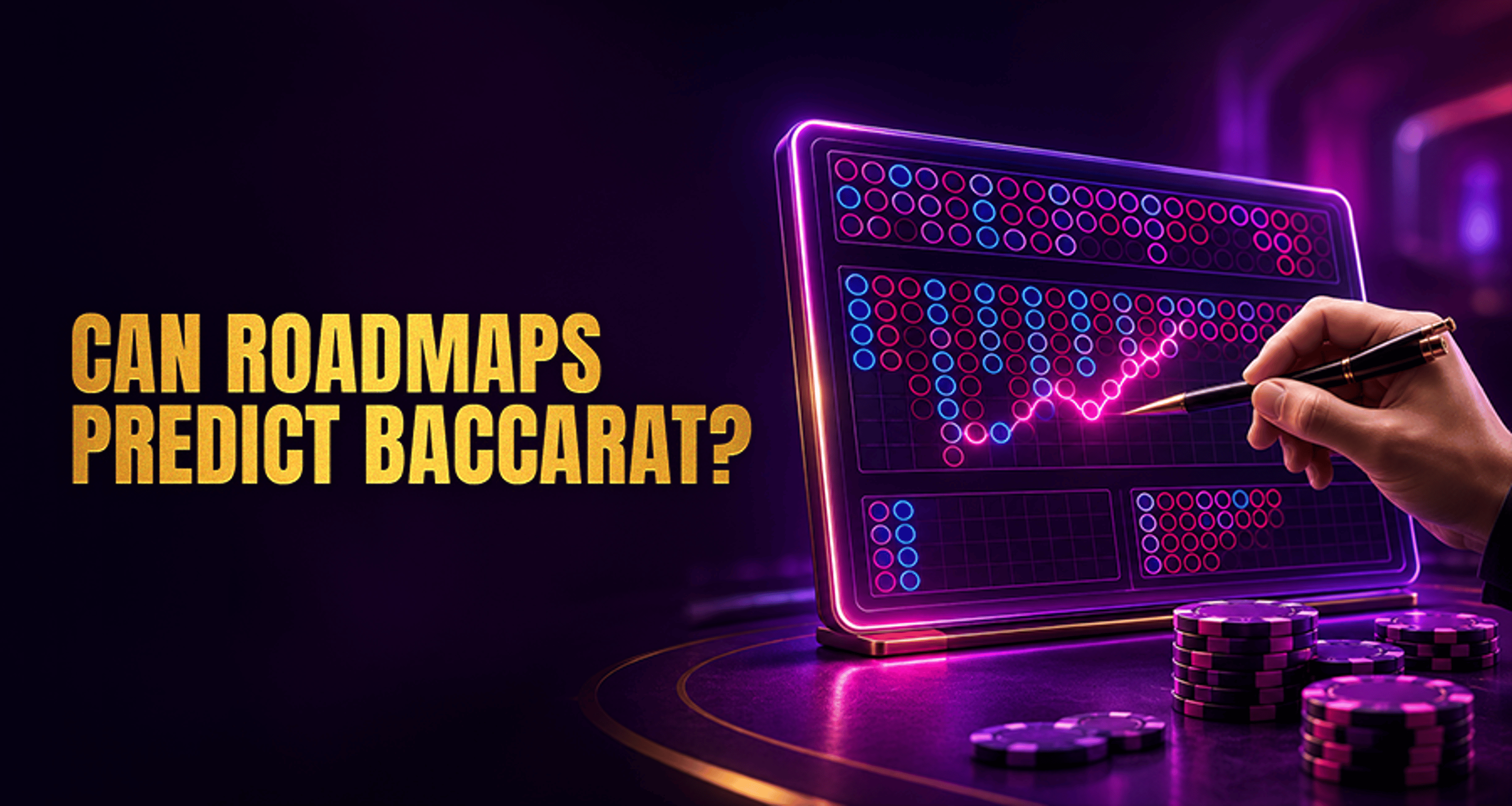 Can Baccarat Outcomes Be Predicted From Roadmaps?
