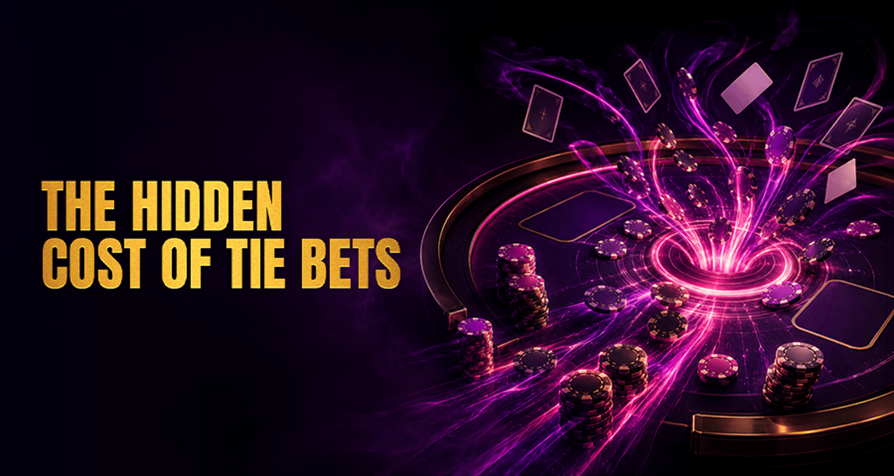 Why Tie Bets Can Damage Your Baccarat Bankroll?