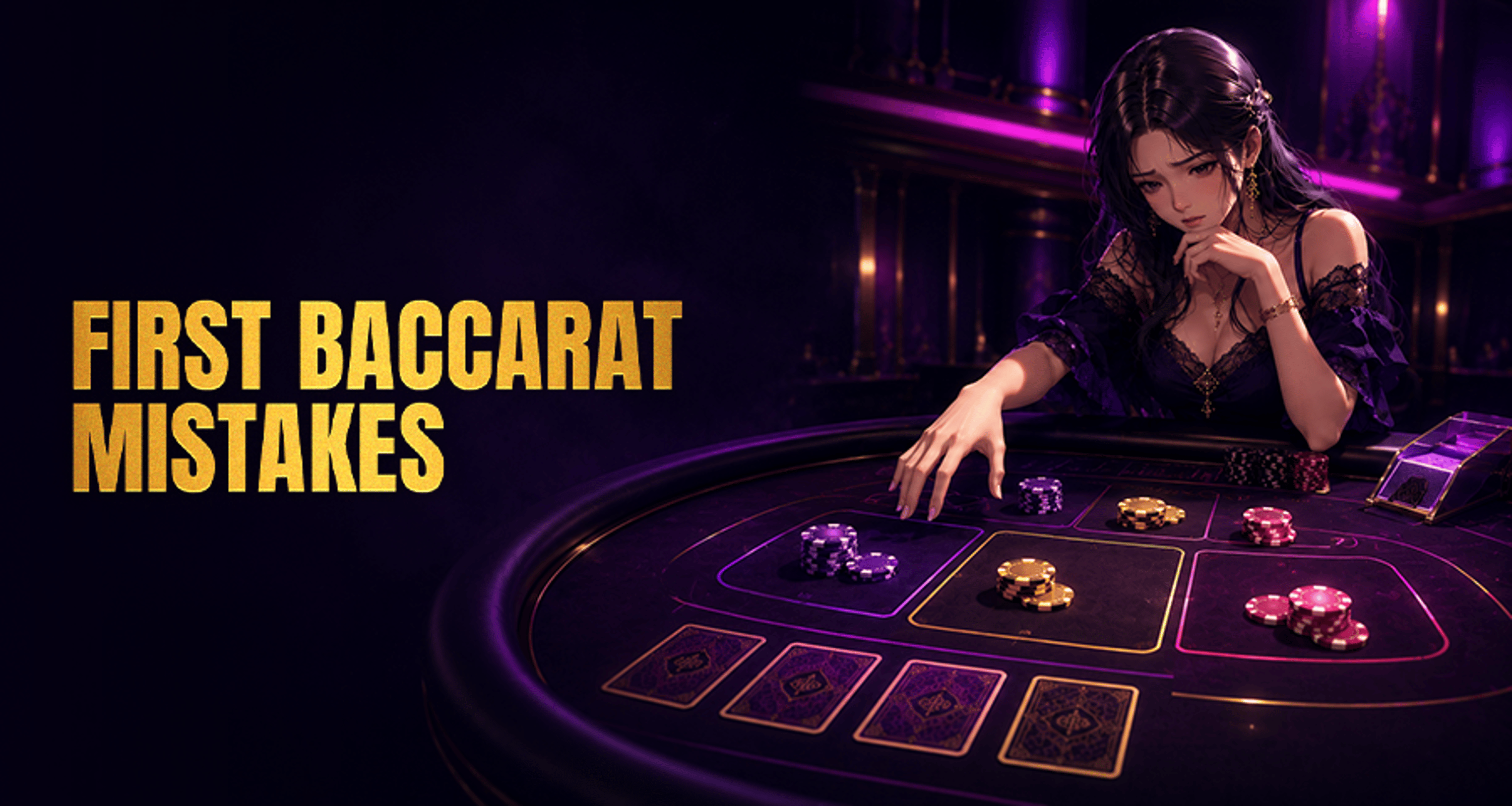 Baccarat Mistakes Beginners Make in Their First Session