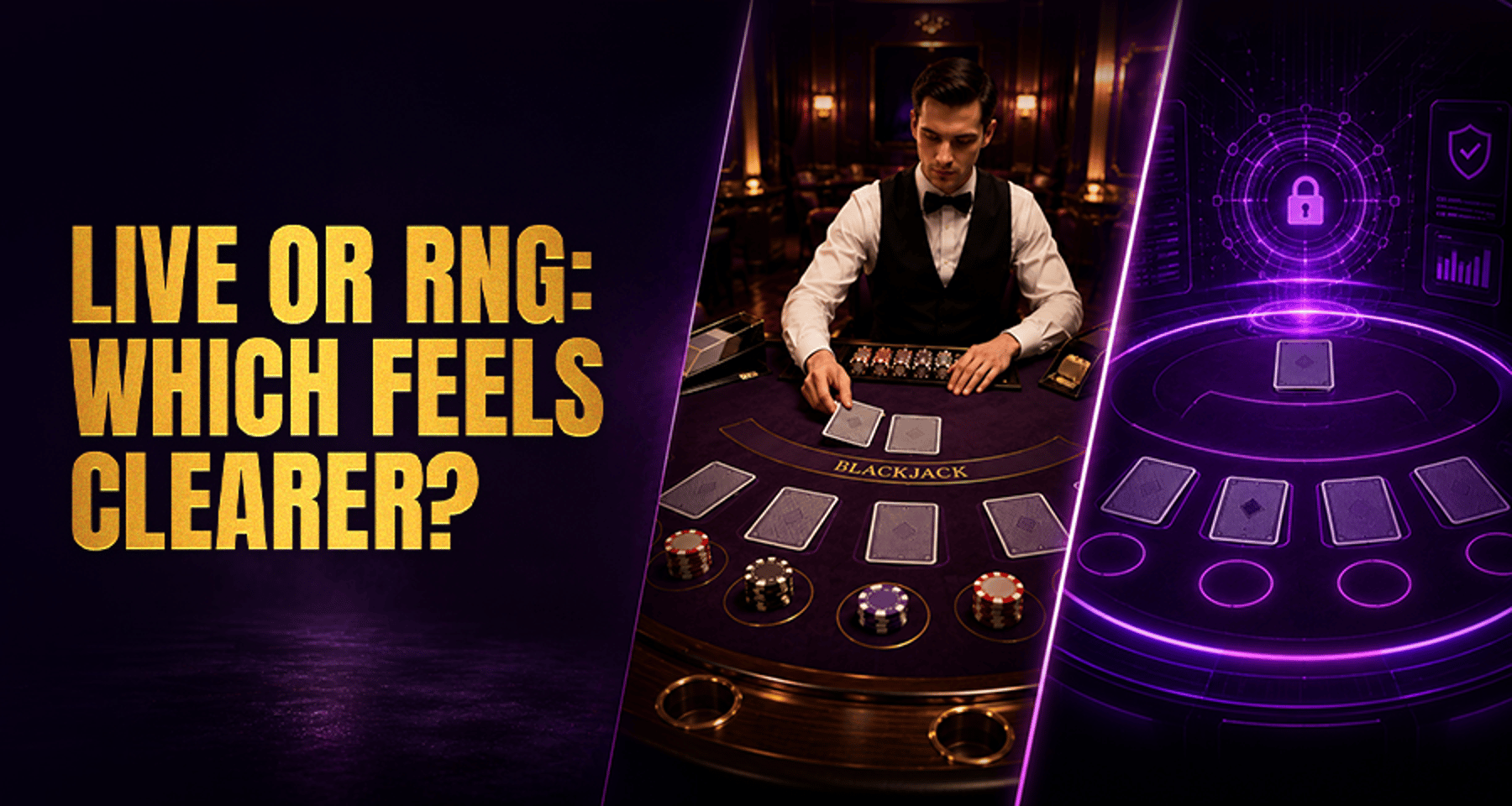 Live Dealer Blackjack vs RNG Blackjack: Which Feels More Transparent?