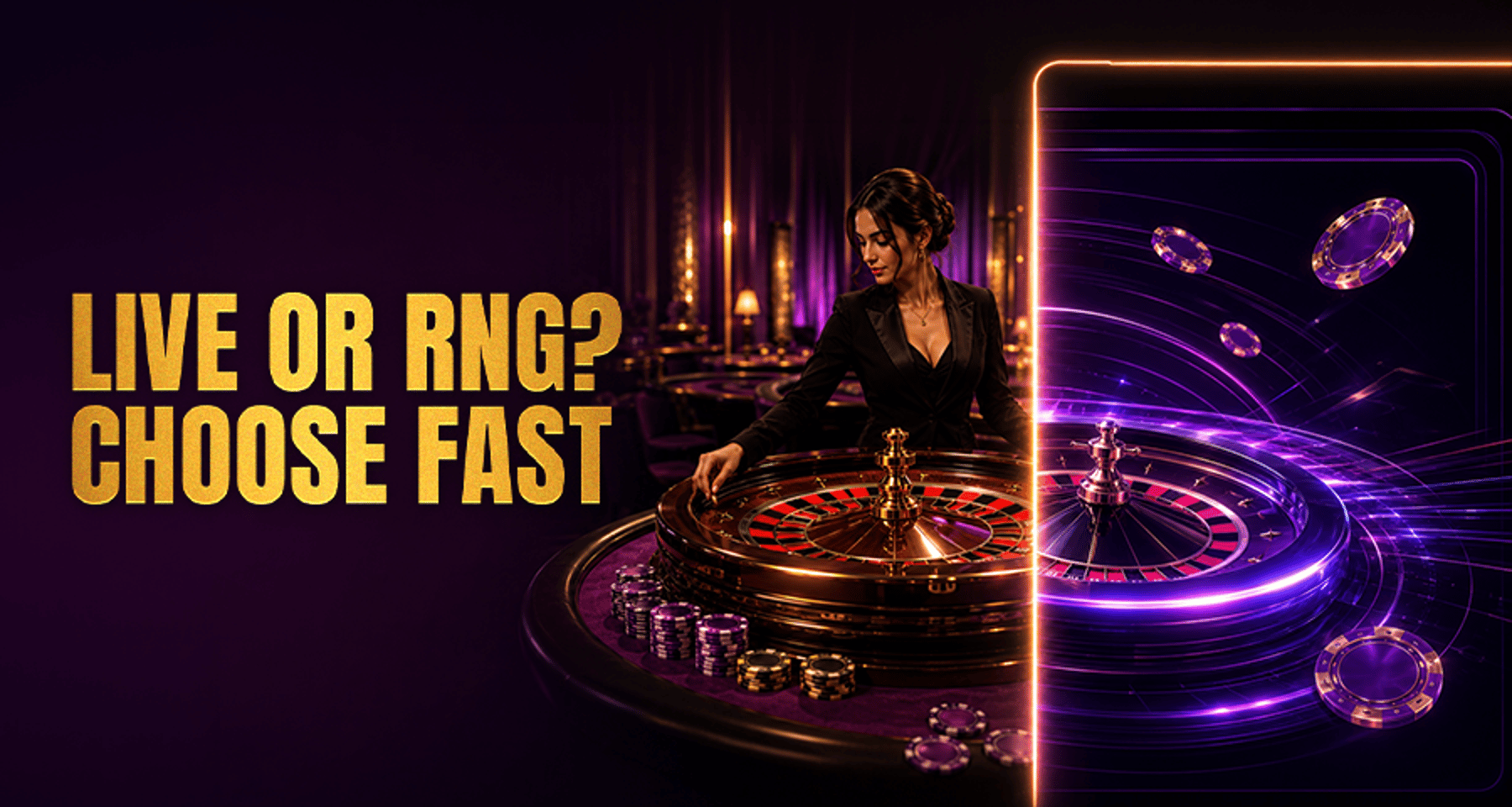 Live Roulette vs RNG Roulette: Speed, Trust, and Experience
