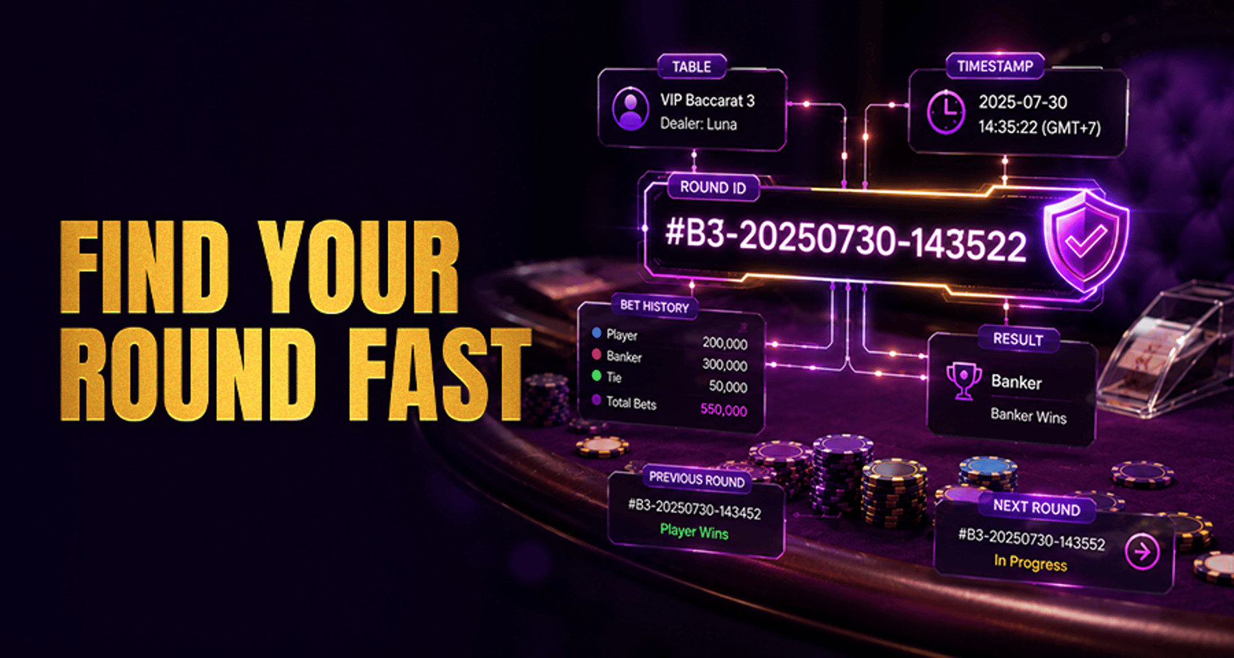How Live Casino Game Round IDs Work?