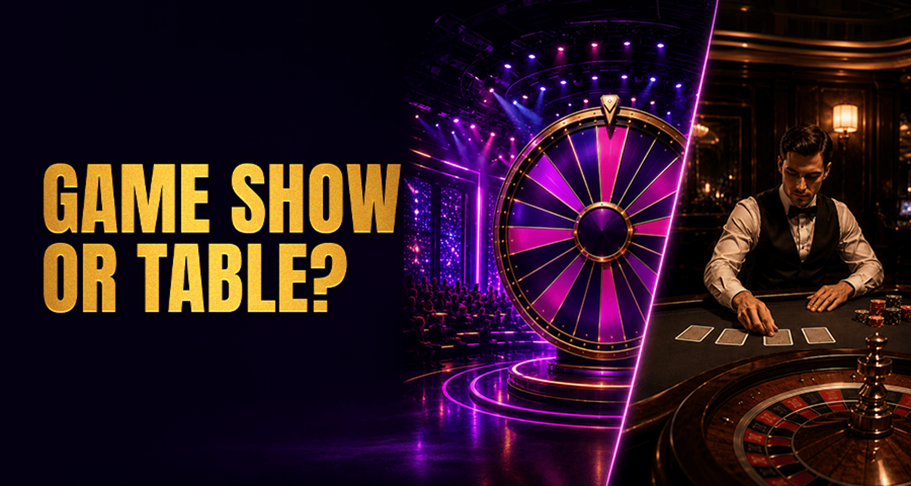 Live Casino Game Shows vs Traditional Table Games