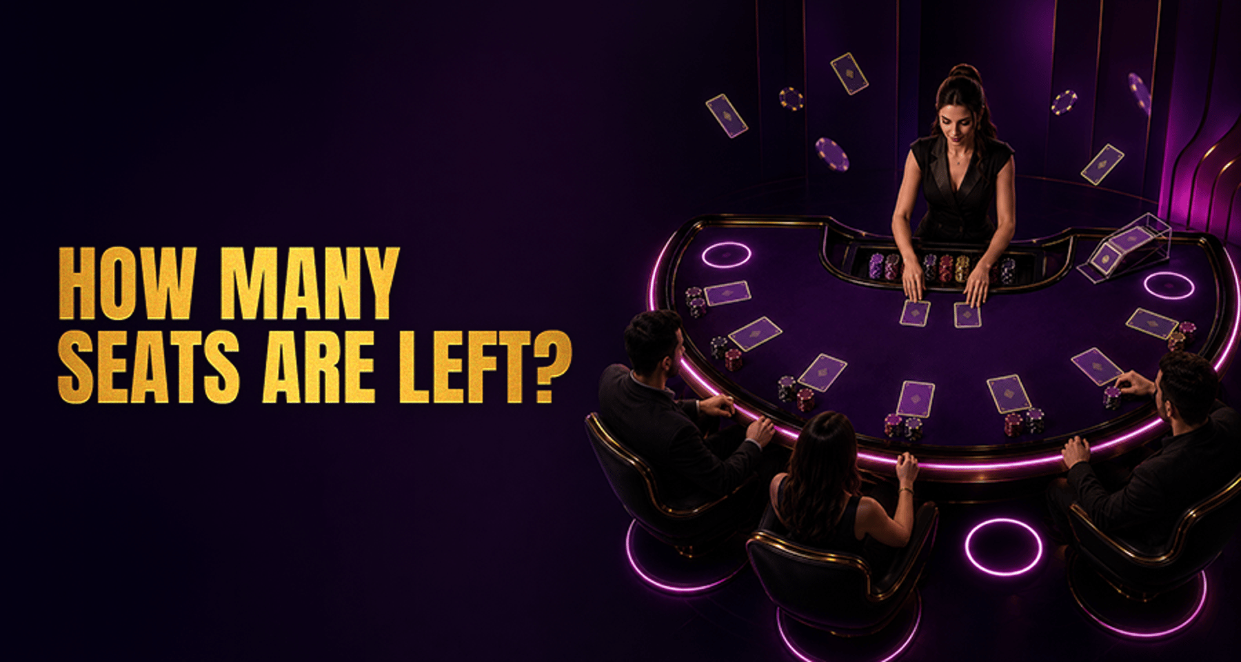 How Many Seats Are Available at a Live Blackjack Table?