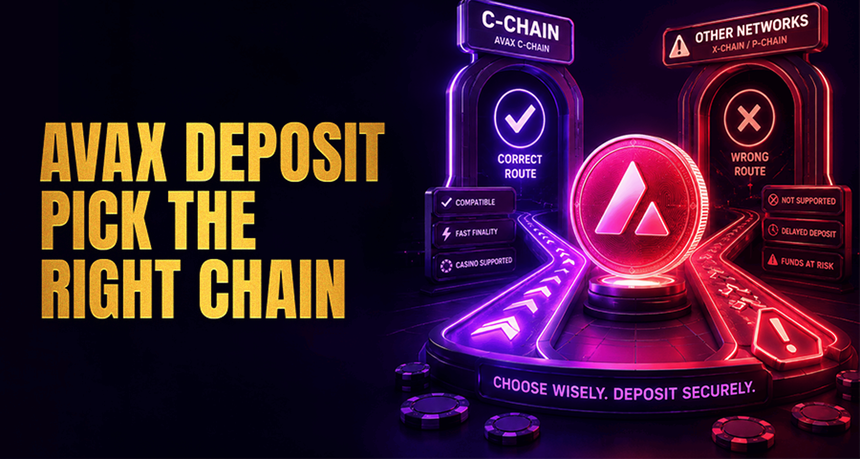 AVAX Casino Deposits: C-Chain vs Other Networks Explained