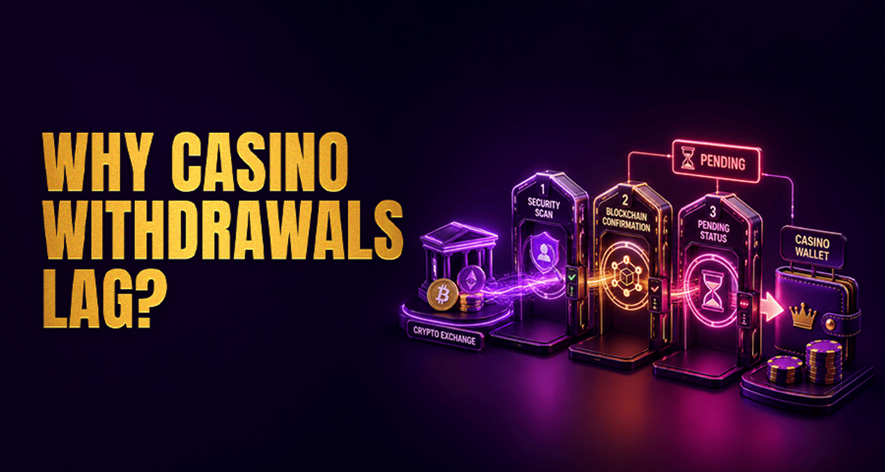 Why Exchange Withdrawals to Casinos Can Take Longer?