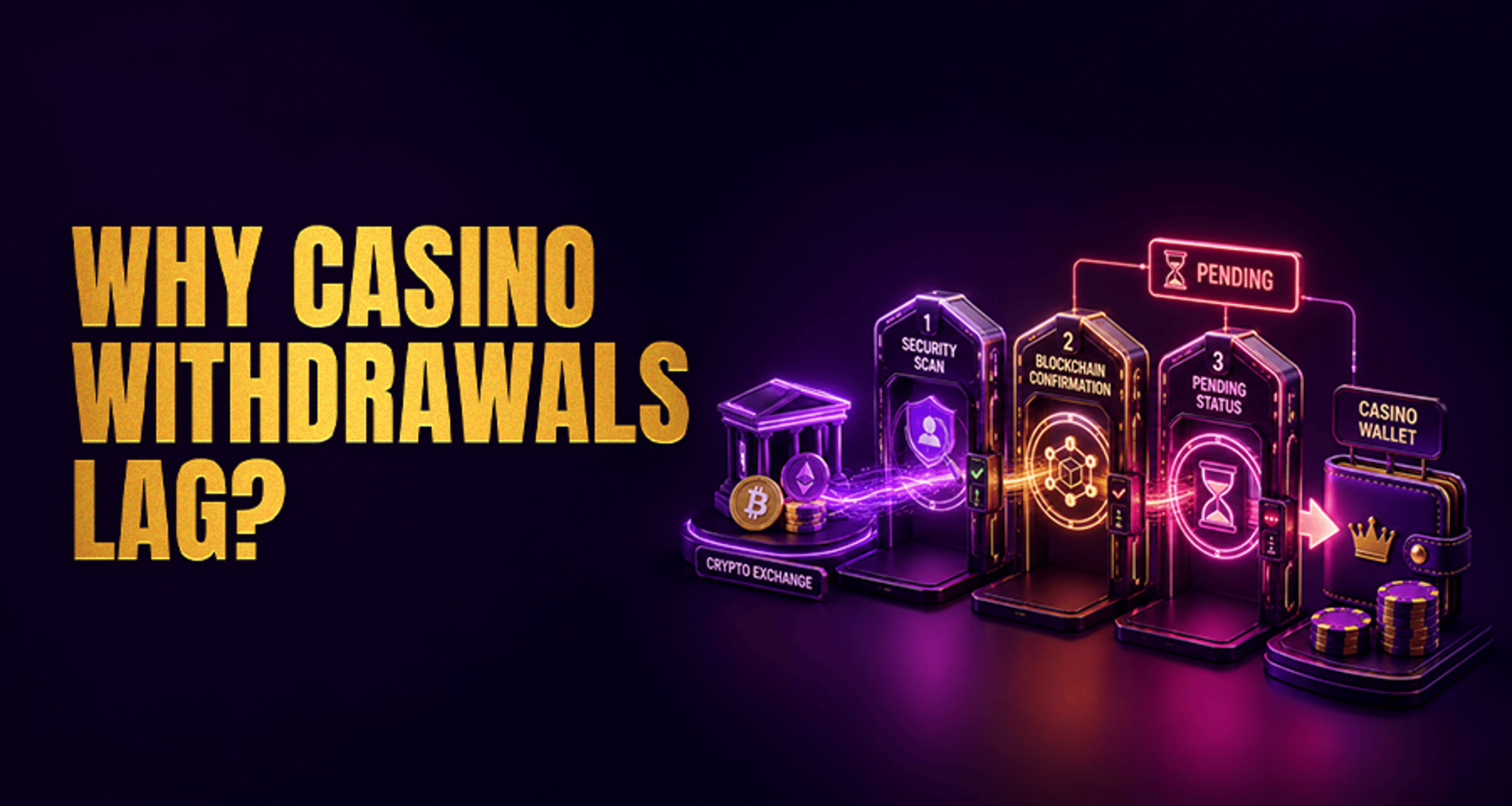 Why Exchange Withdrawals to Casinos Can Take Longer?