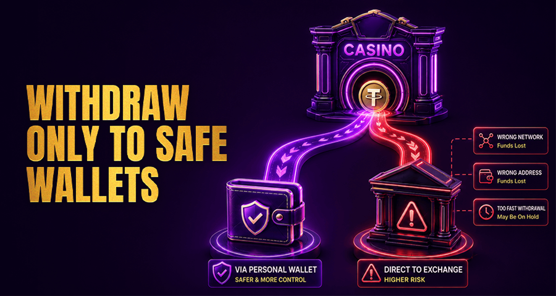 Can You Withdraw Casino Funds Directly to an Exchange?