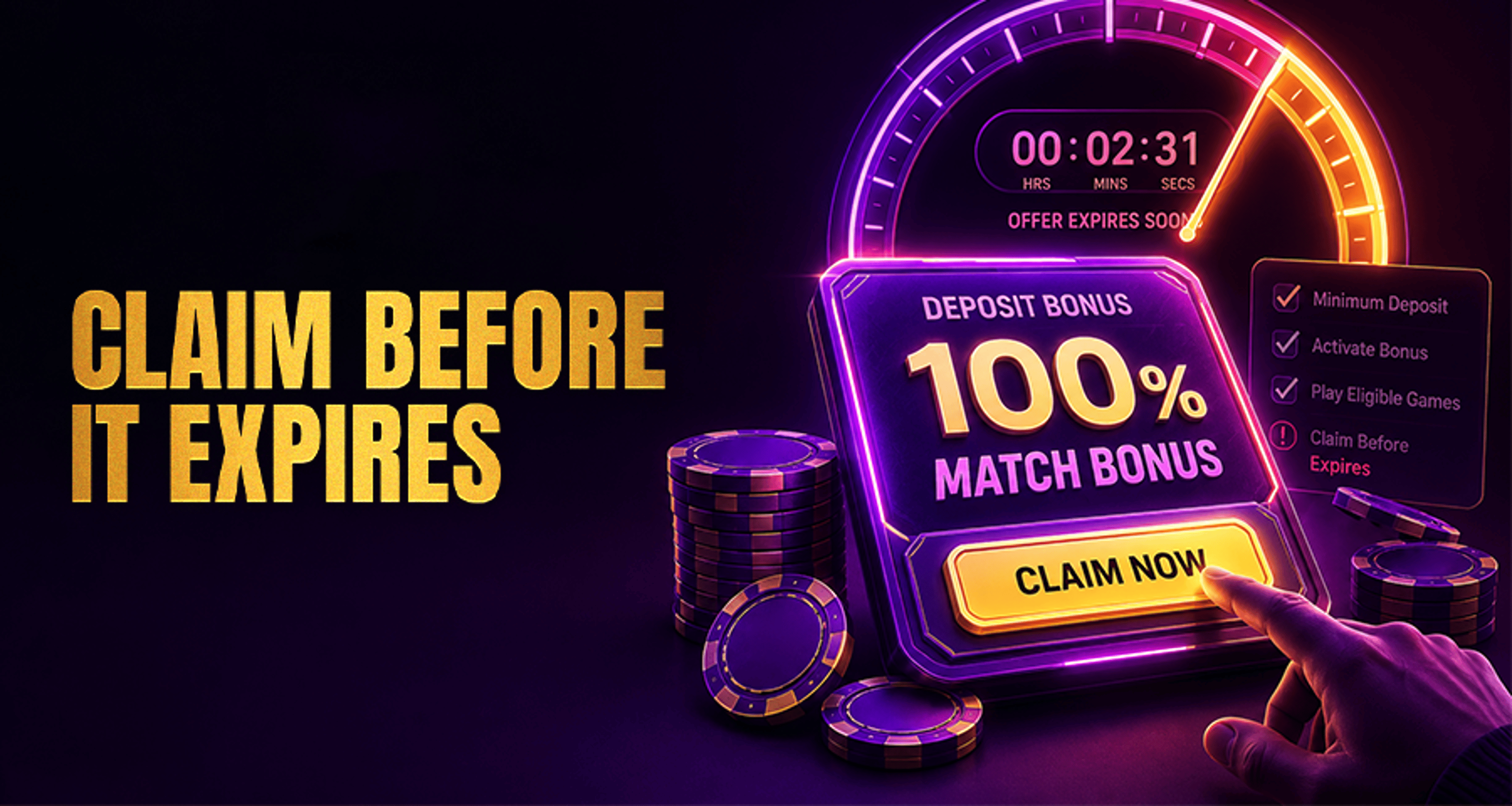 Deposit Match Claim Window: When Must the Bonus Be Claimed?