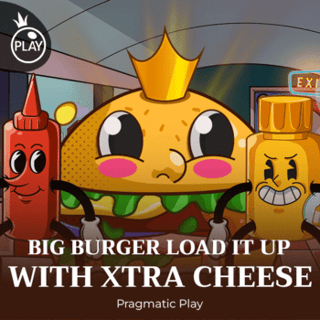 Big Burger Load it up with Xtra cheese (Reel Kingdom Gaming)